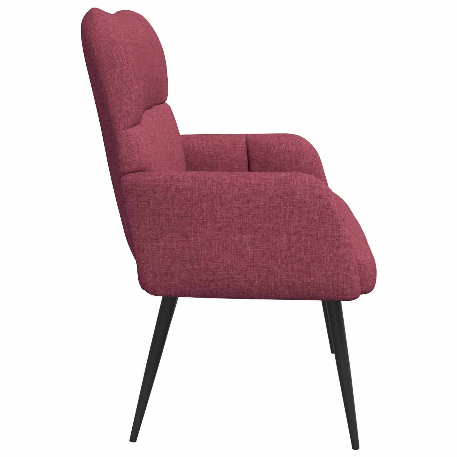 Sofa za dvije osobe Vinska crvena 115 x 61 x 87 cm Tkanina