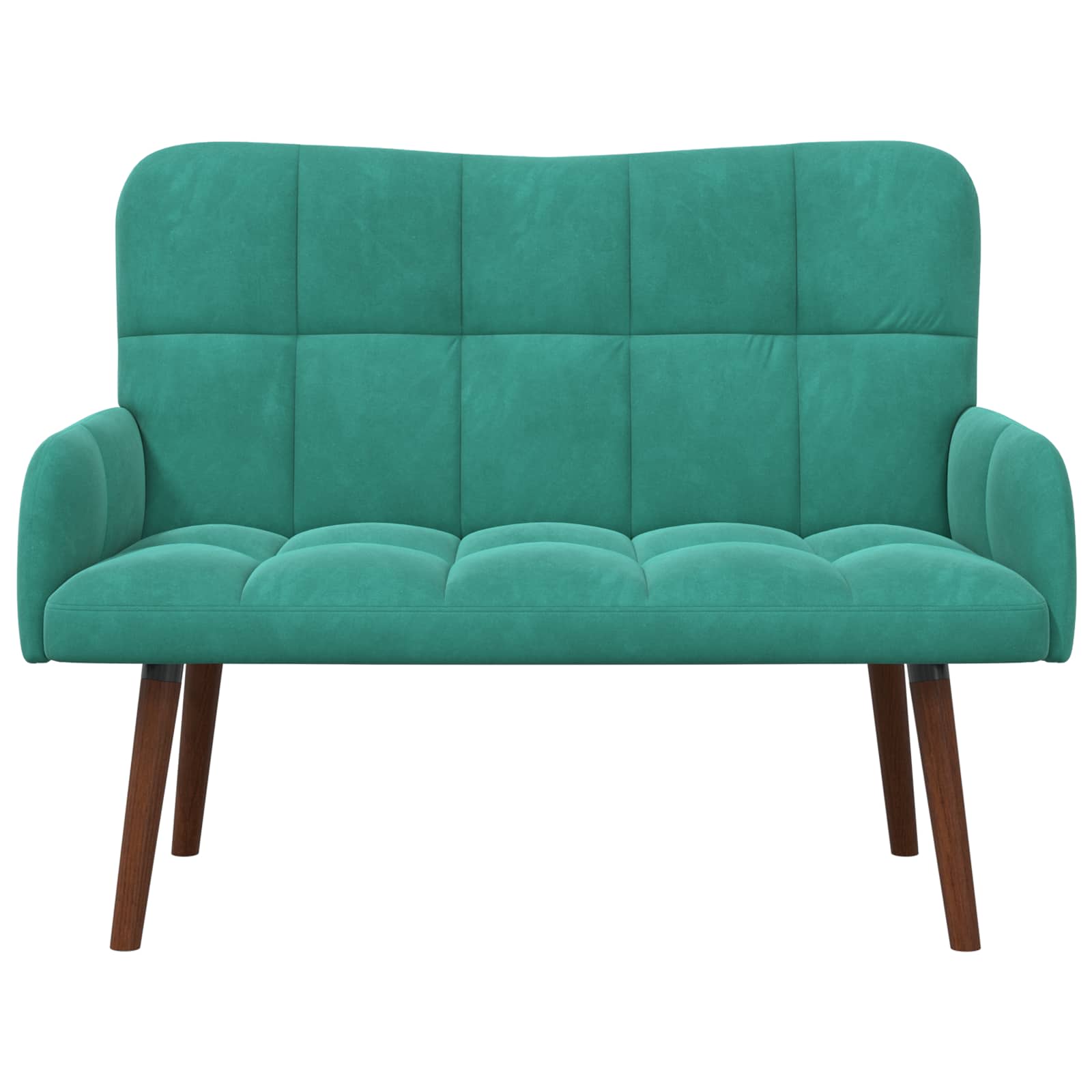 Sofa za dvije osobe Tirkizna 115 x 61 x 87 cm Baršun