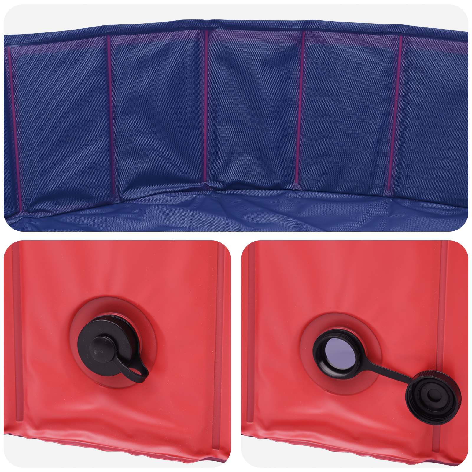 Bazen za djecu Crvena Ø200 x 30 cm