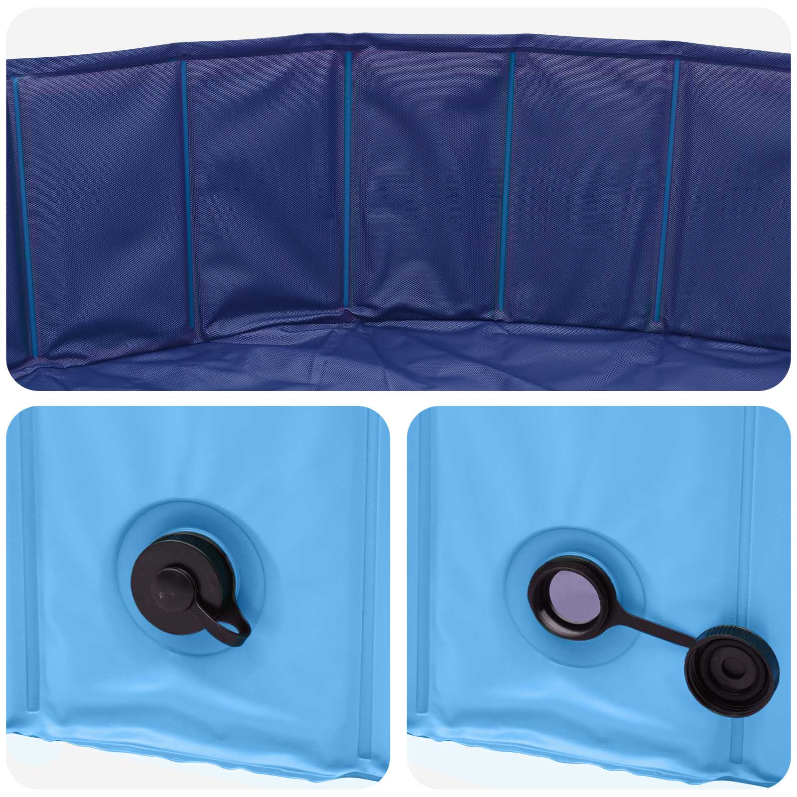 Bazen za djecu Plava Ø200 x 30 cm
