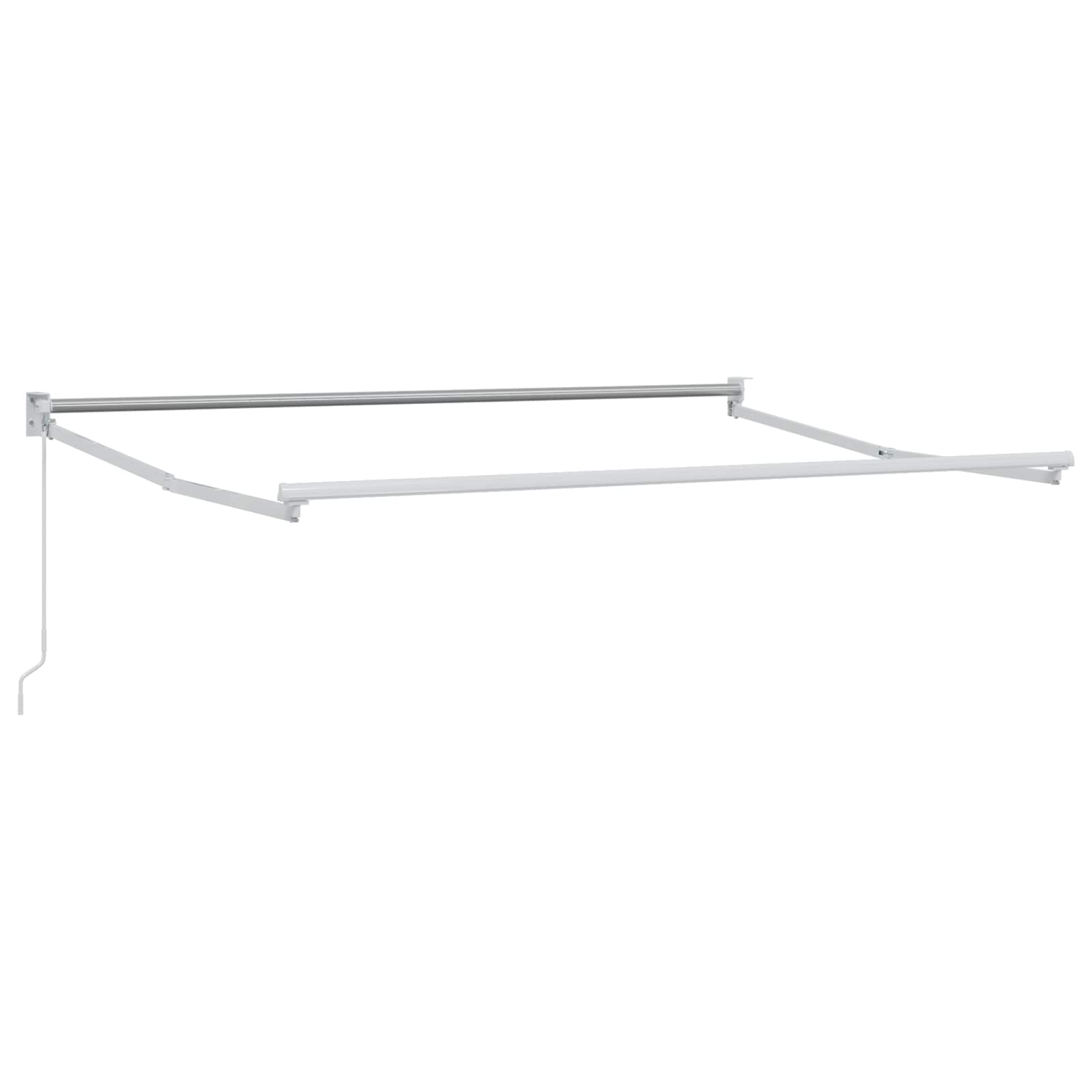 Povlačivi tende Antracit 2,5 x 2 m 100% Poliester i Aluminij