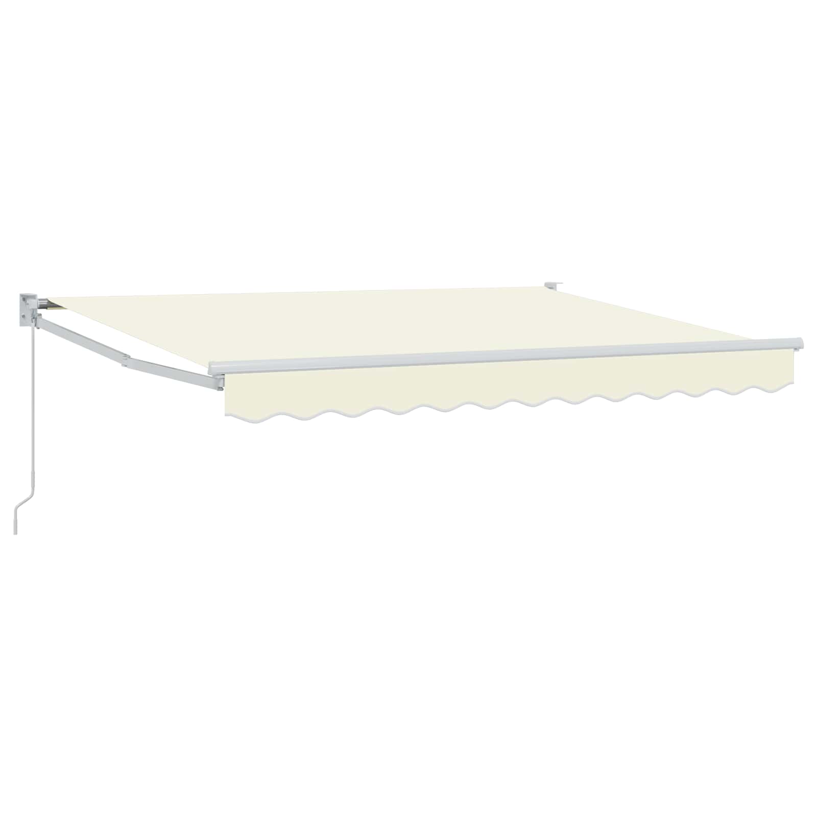 Povlačivi tende Krem 3,5 x 2 m 100% Poliester i Aluminij