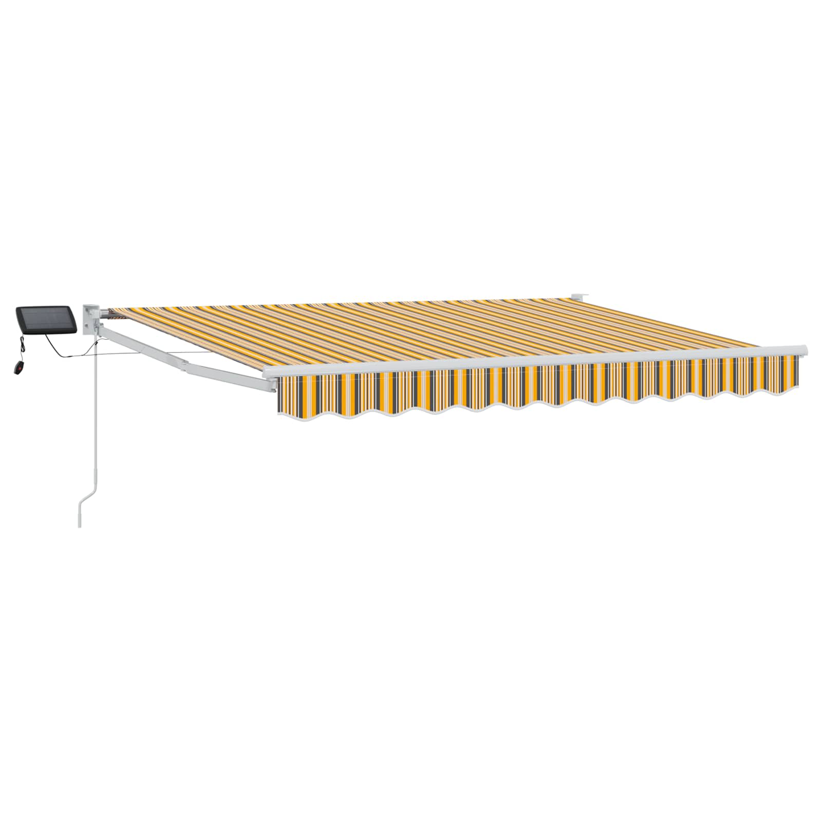 Ručna zlačivna tenda s LED diodama 3,5 x 2 m