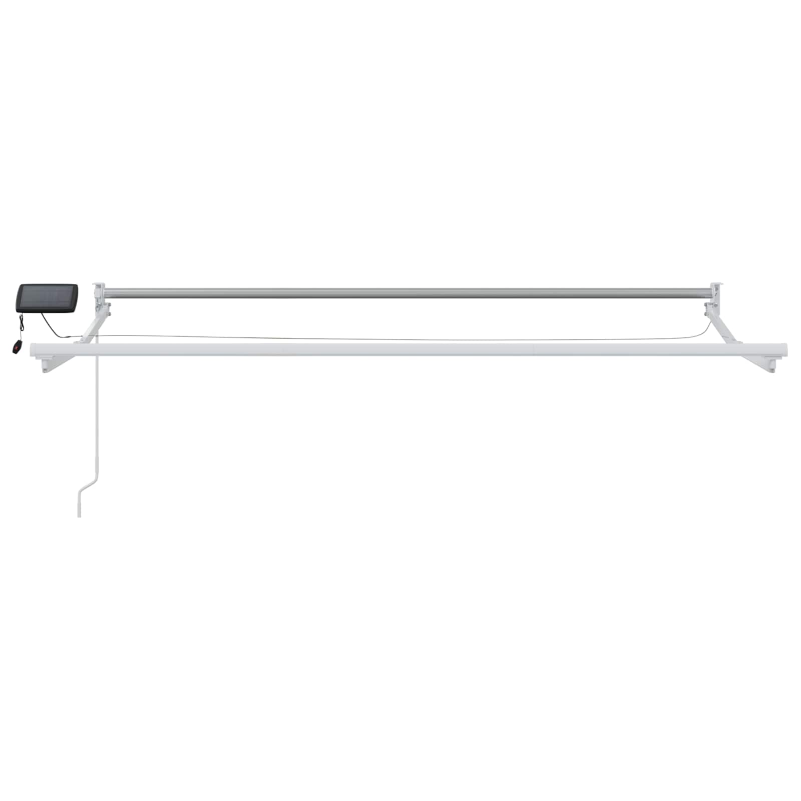Ručna zlačivna tenda s LED diodama 3 x 2,5 m