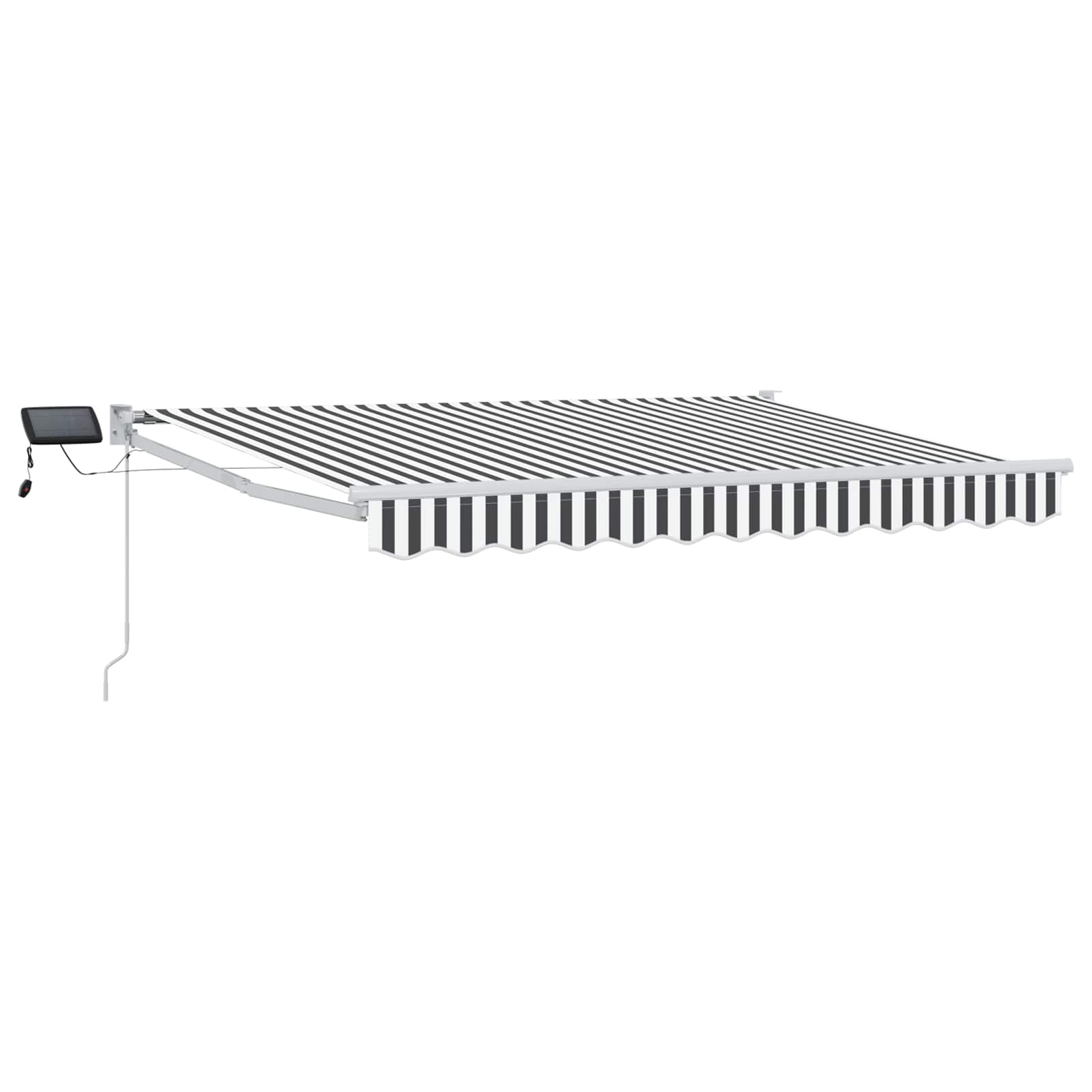 Ručna zlačivna tenda s LED diodama 3,5 x 2,5 m