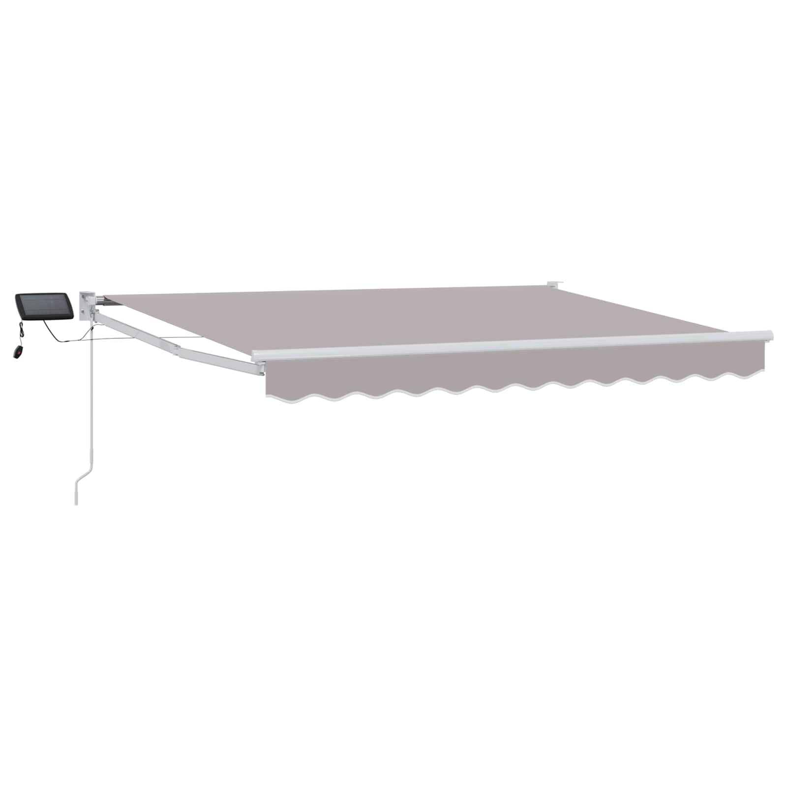 Ručna zlačivna tenda s LED diodama 3,5 x 2,5 m