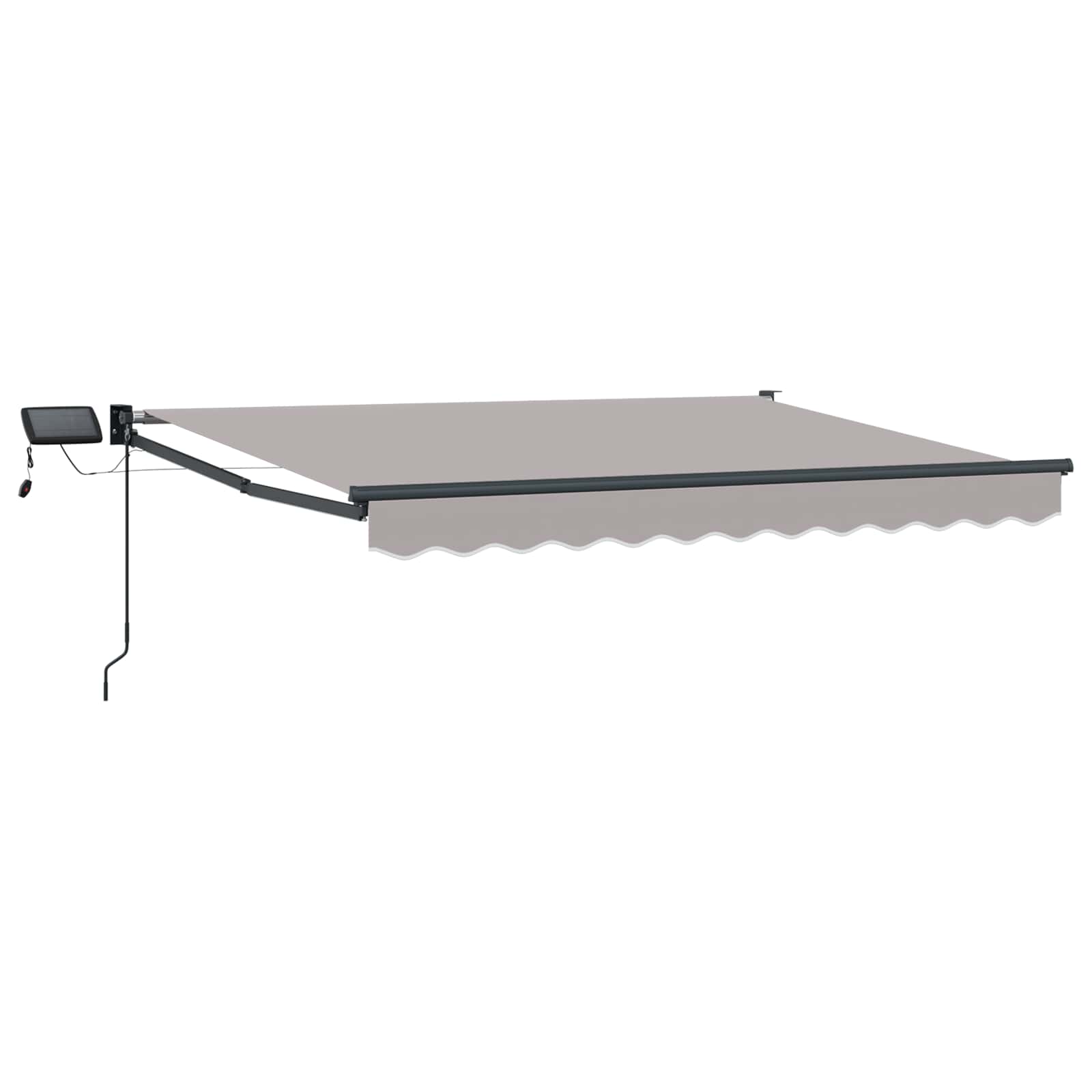 Ručna zlačivna tenda s LED diodama 2,5 x 2 m