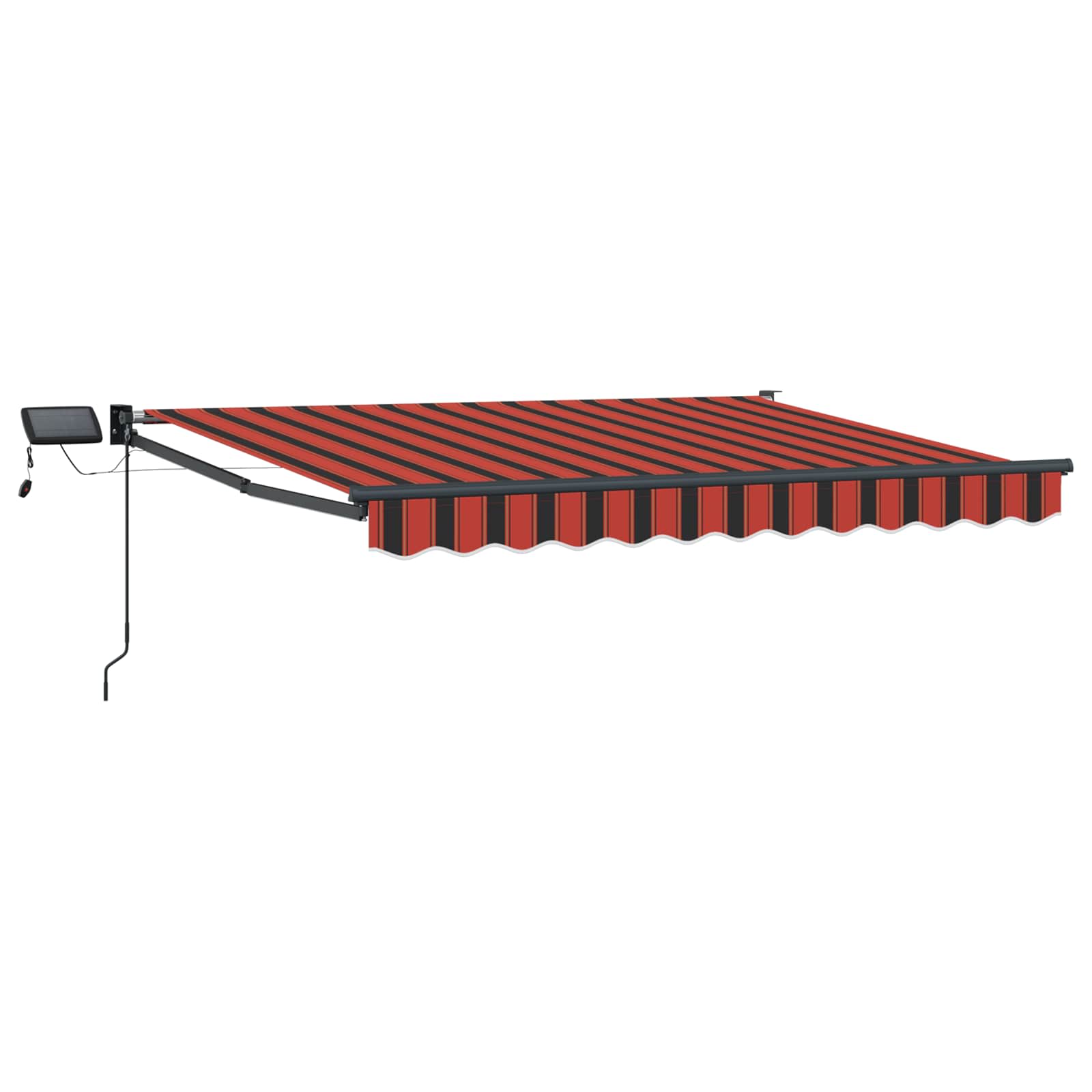 Ručna zlačivna tenda s LED diodama 3 x 2,5 m