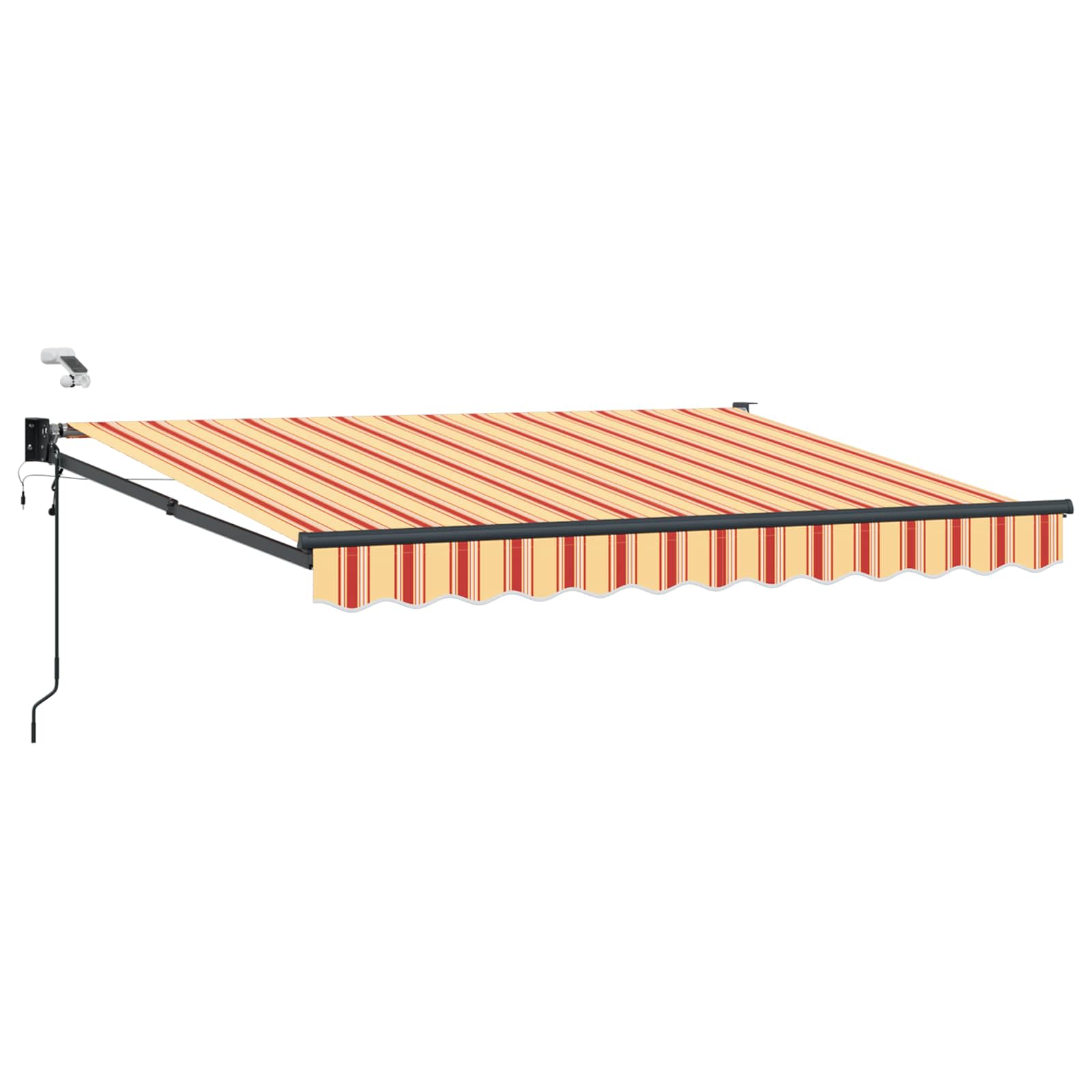 Električna retraktabilna tenda Šareni 3,5 x 2,5 m