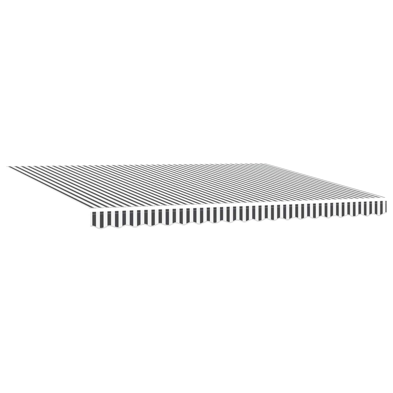 Električna retraktabilna tenda Antracit i bijelo 4 × 3 m