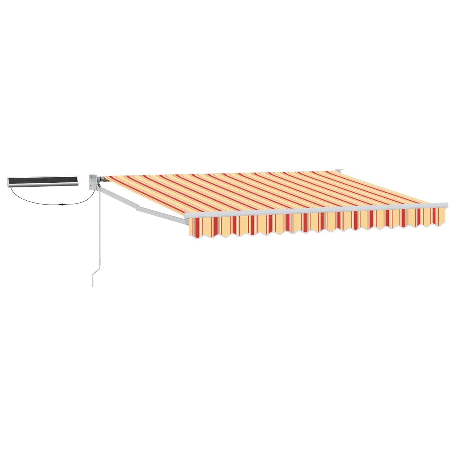 Električna retraktabilna tenda Šareni 3,5 x 2,5 m