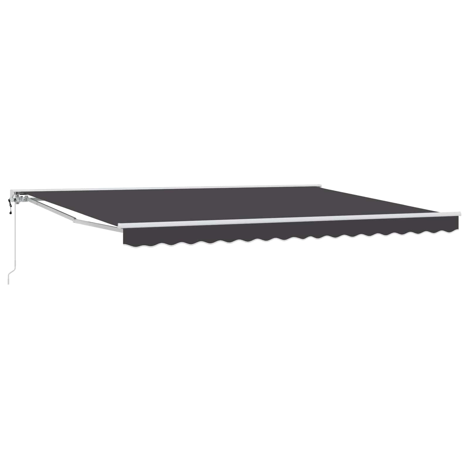 Električna retraktabilna tenda Antracit 4 × 3,5 m