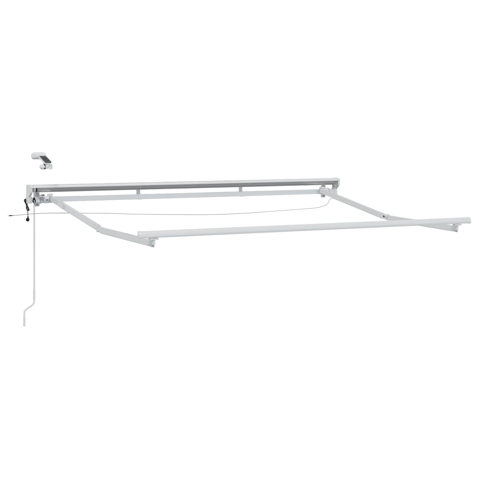 Električna retraktabilna tenda Zelena, Žuta, Bijela 2,5 x 2 m