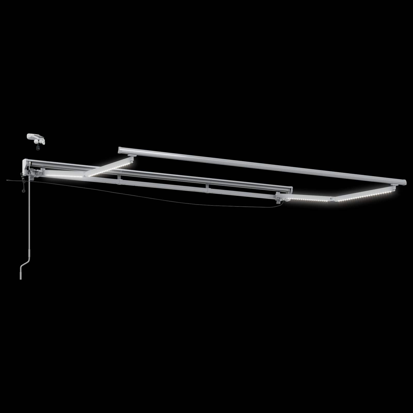 Električna retraktabilna tenda Bordo i Bijela 3 x 2,5 m