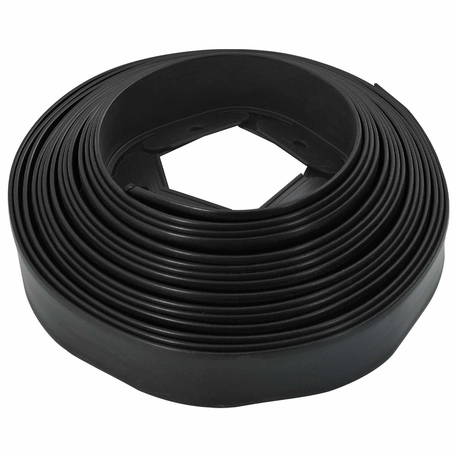 Rubnjaci za travnjak Crna 5000 x 4 x 5 cm Plastika