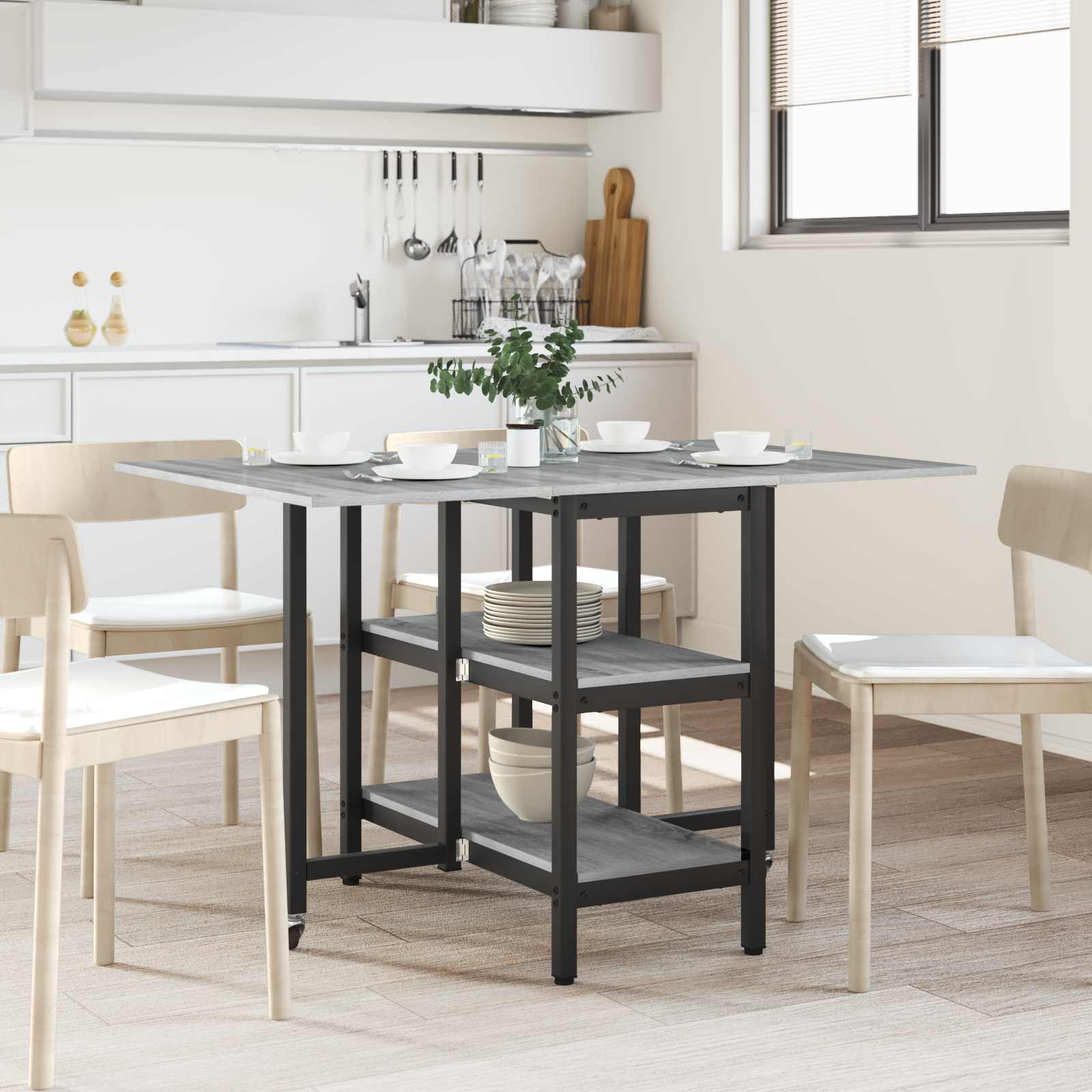 Blagovaonski stol 122 x 80 x 76,5 cm Konstruirano drvo