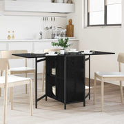 Blagovaonski stol 144 x 60 x 75 cm Konstruirano drvo Crni hrast