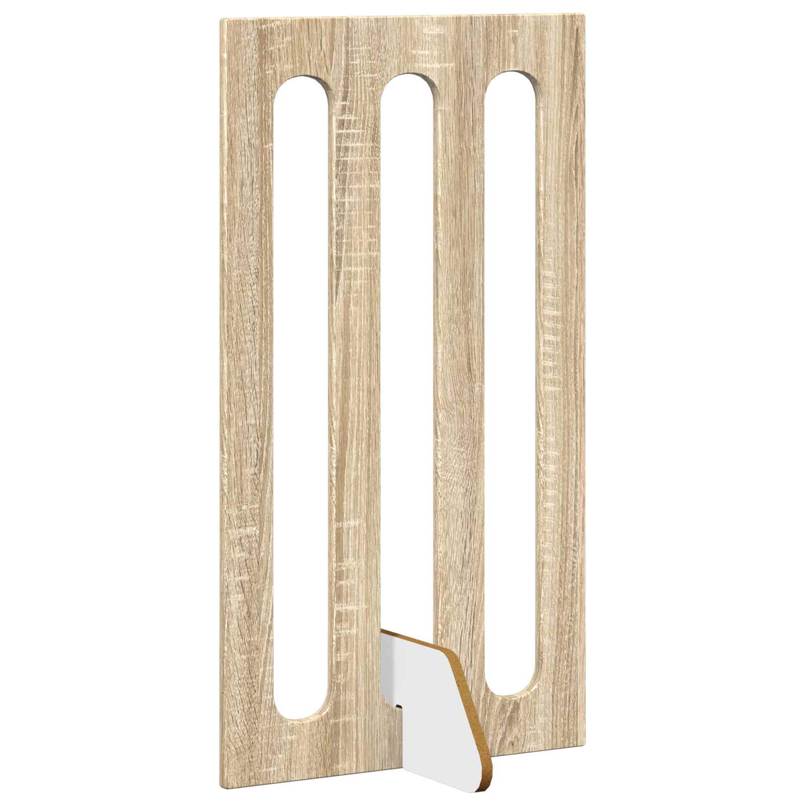Preklopna ogradica za kućne ljubimce 4 pcs Sonoma hrast