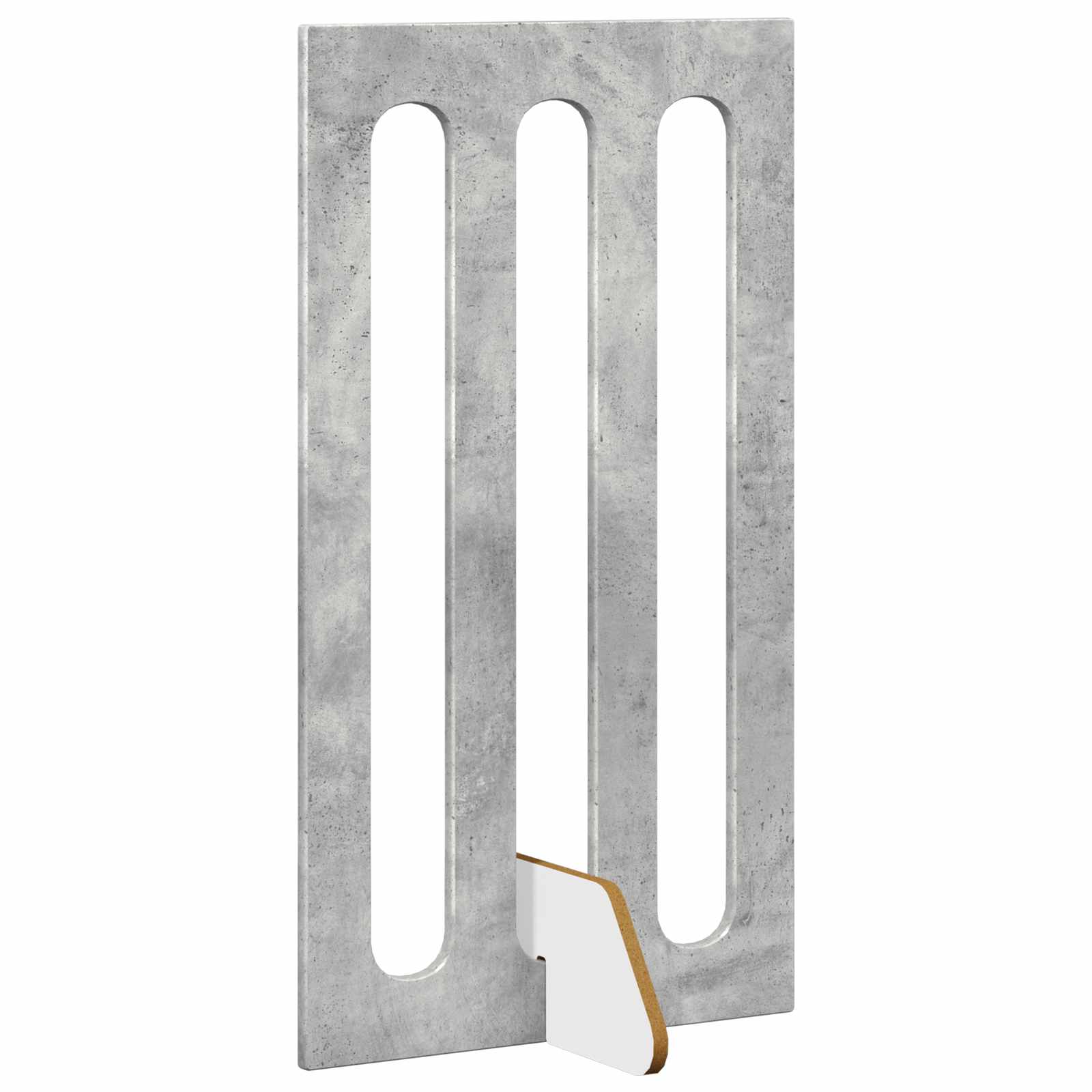 Preklopna ogradica za kućne ljubimce 4 pcs Betonsko Siva