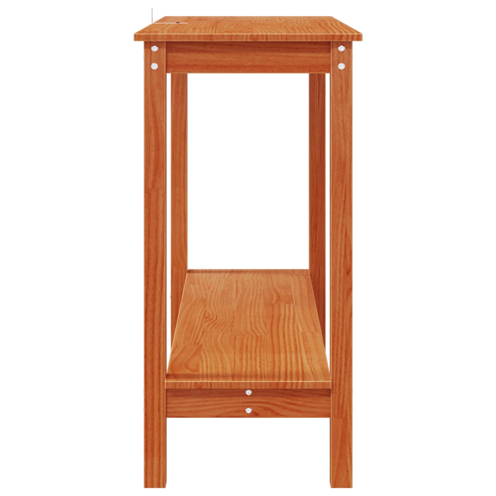 Konzolna stolica Vosak Smeđa 110 x 40 x 80 cm Masivna borovina