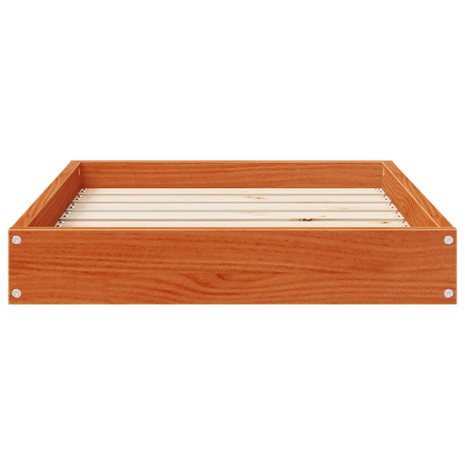 Krevet za psa Vosak smeđa 72 x 54 x 9 cm Čvrsto borovo drvo