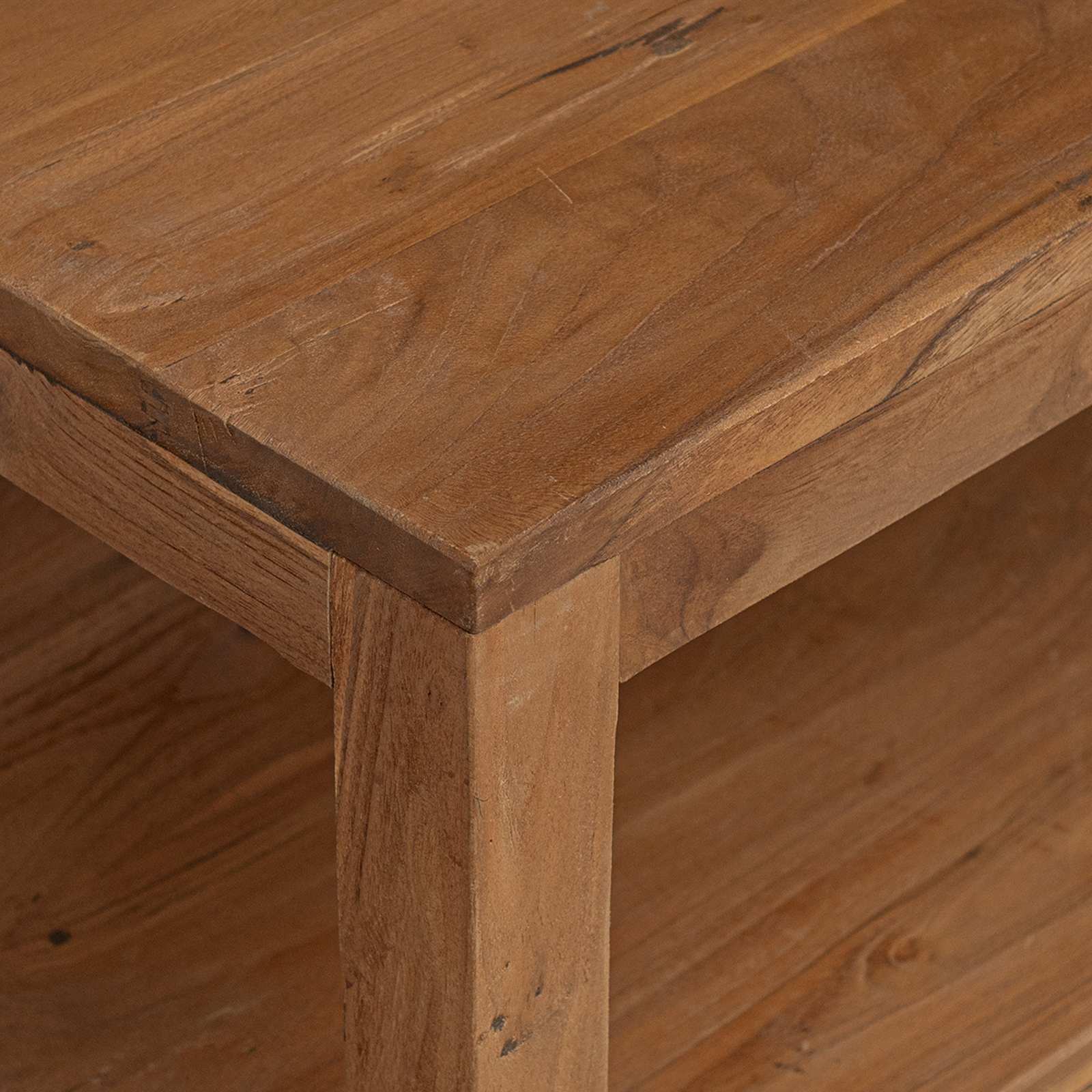 Kava Stol Prirodna 100 x 50 x 40 cm Čvrsto teak drvo