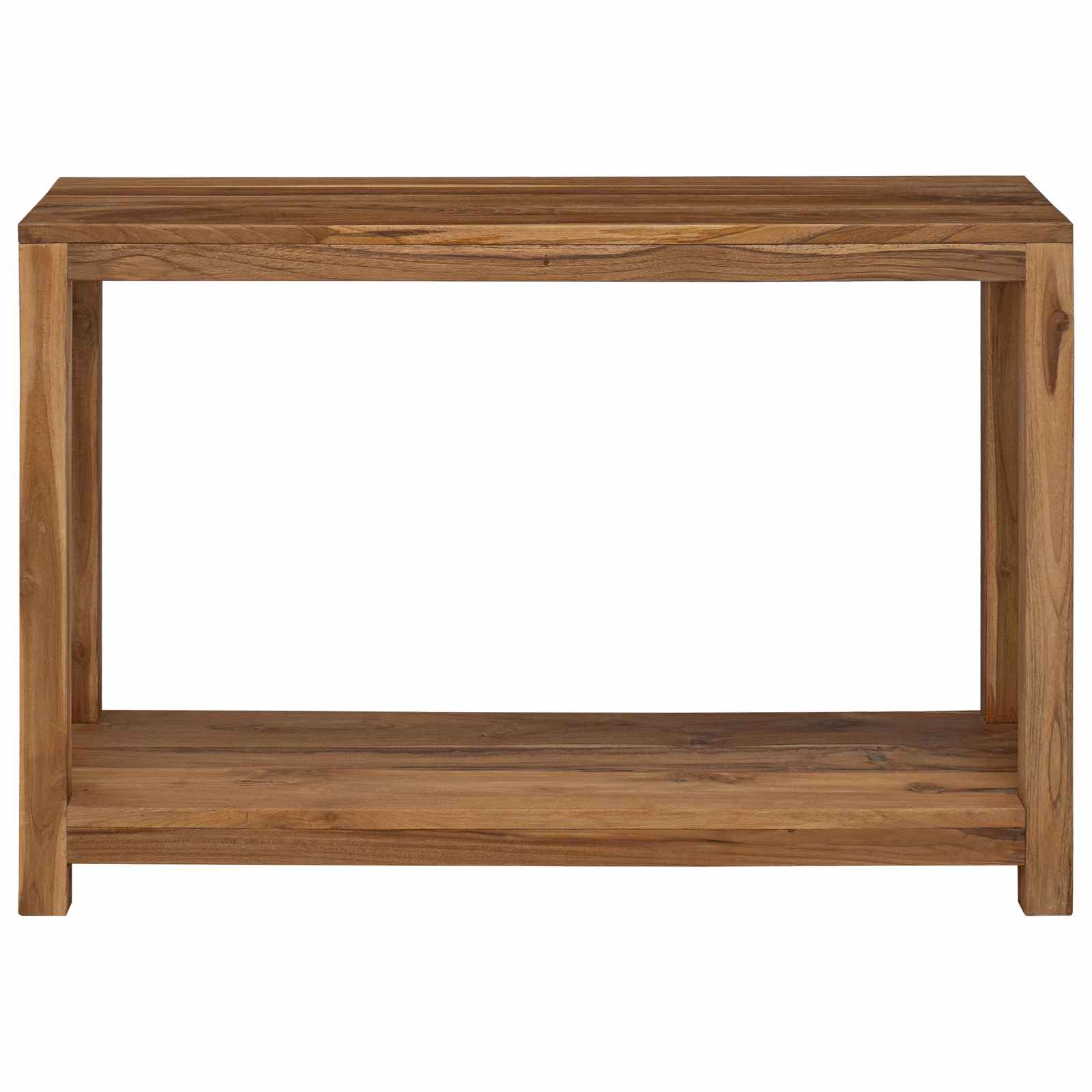 Konzolna stolica Prirodna 110 x 35 x 75 cm Čvrsto teak drvo