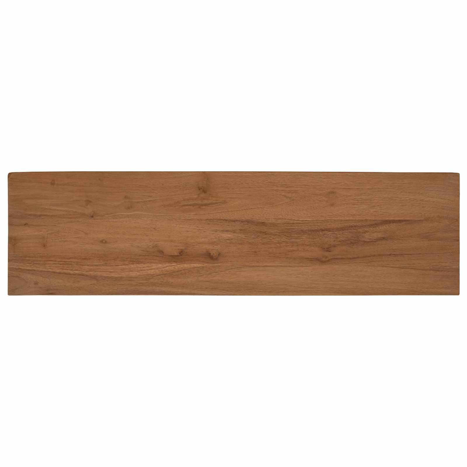 TV ormar 110 x 30 x 35 cm Prirodna Čvrsto teak drvo