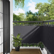 Balcony ekran Antracit 100 x 400 cm Oxford tkanina