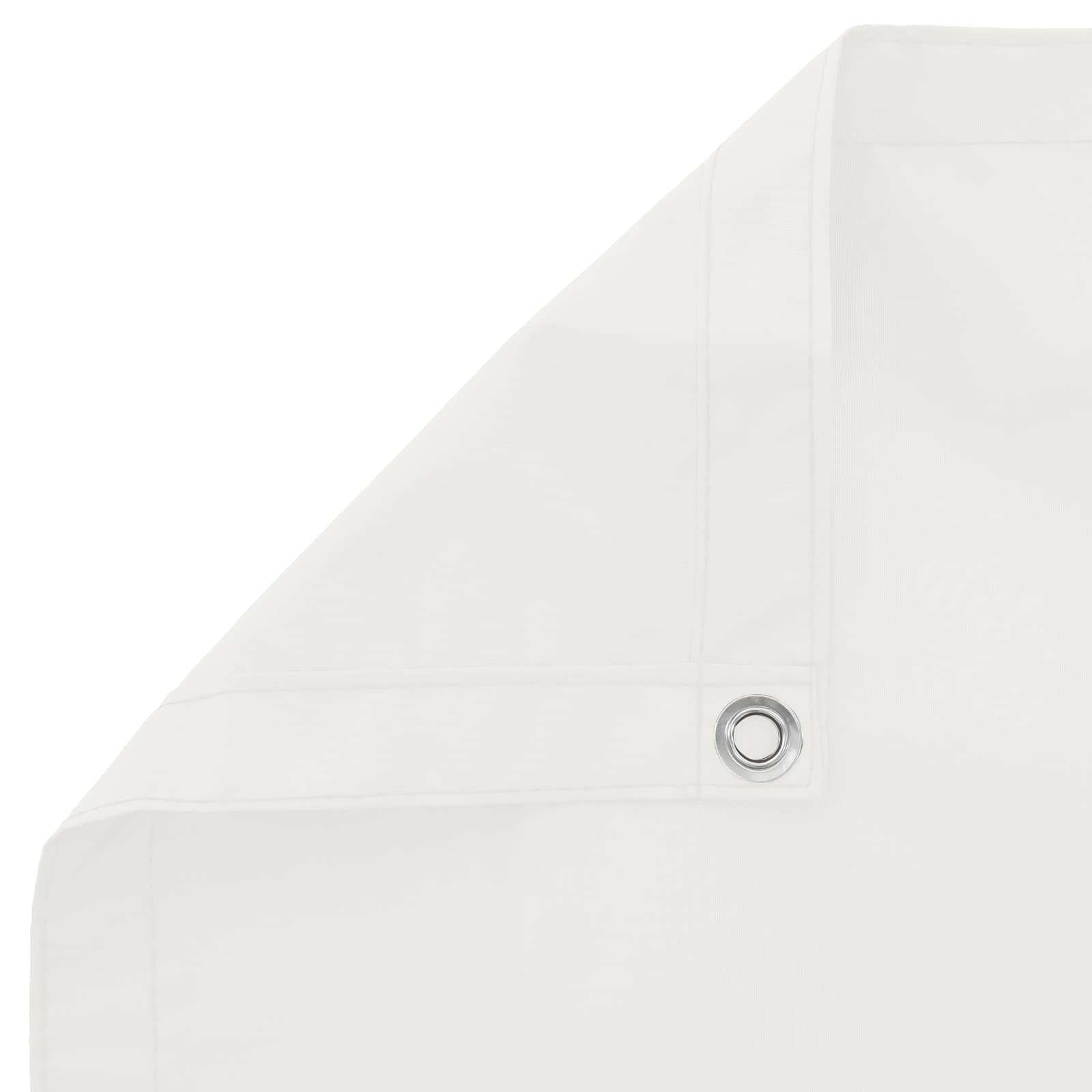 Balcony ekran Bijeli 120 x 200 cm PU prekriveni oksford alu