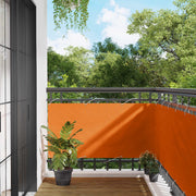 Balcony ekran Narančasta 75 x 200 cm PU prekriveni oksford alu