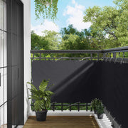 Balcony ekran Crna 100 x 400 cm Oxford tkanina