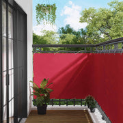 Balcony ekran Tamno crvena 110 x 700 cm Oxford tkanina