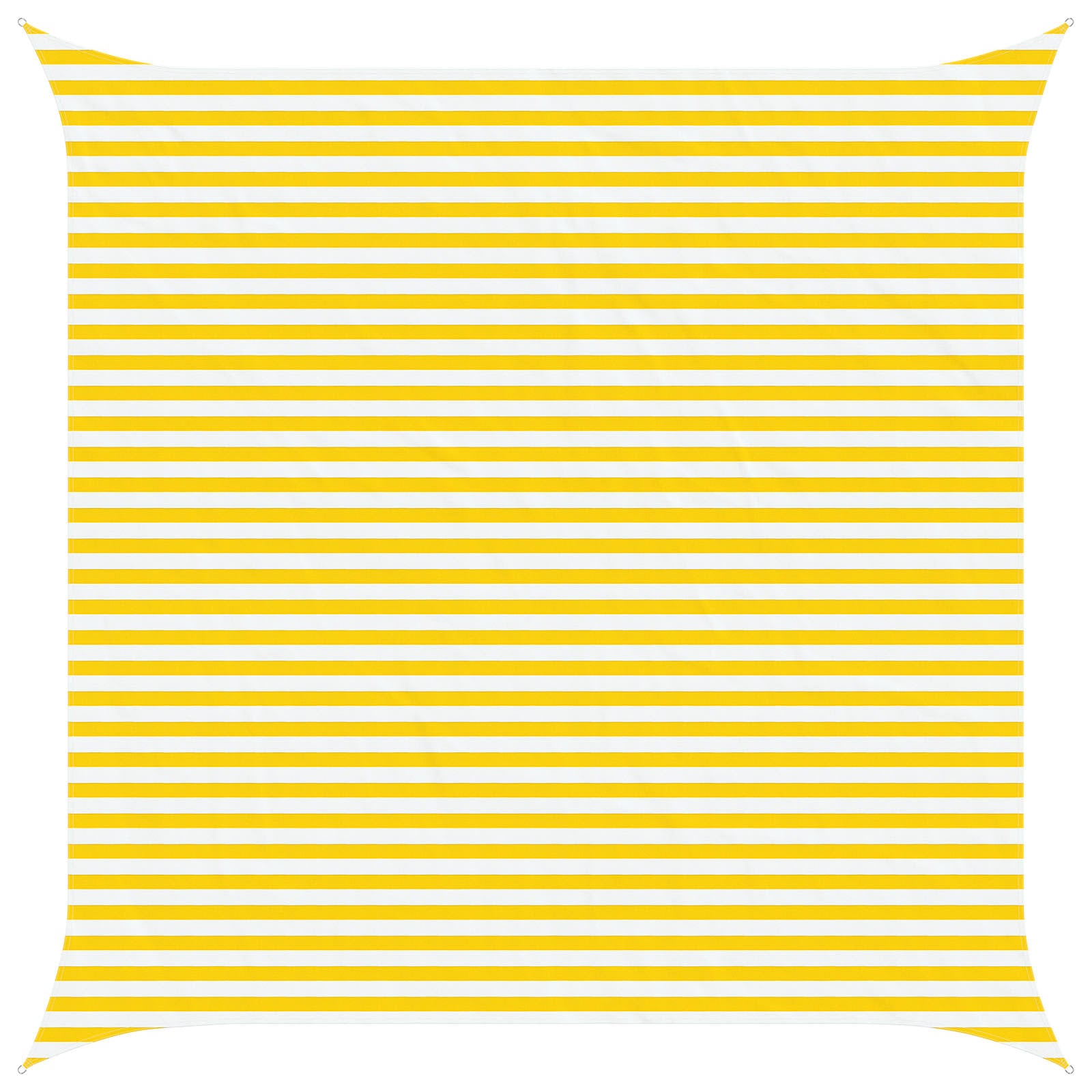 Jedro za sunce Žuta i bijela 4,5 x 4,5 m 100% poliester Oxford