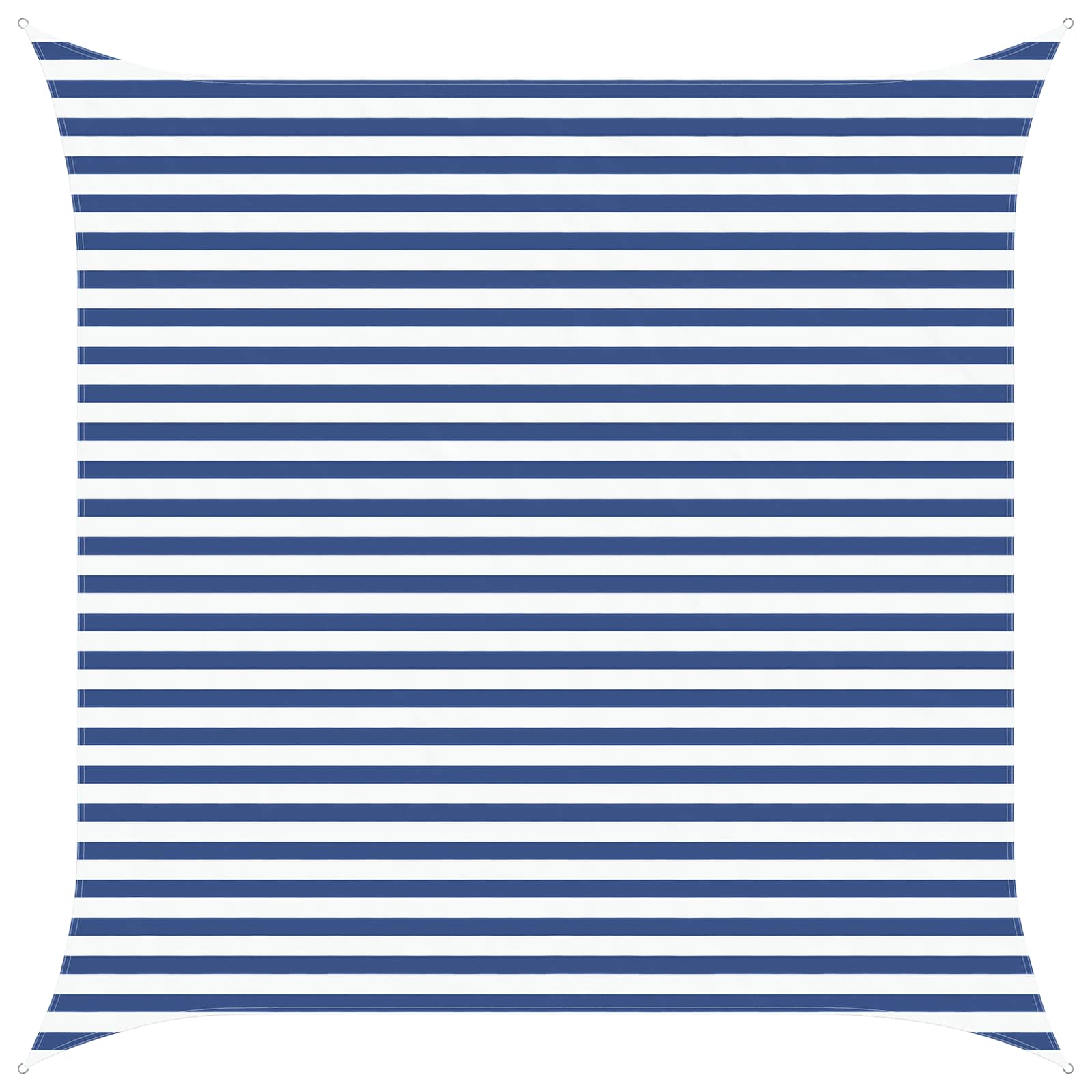 Jedro za sunce Plava i bijela 3,6 x 3,6 m 100% poliester Oxford