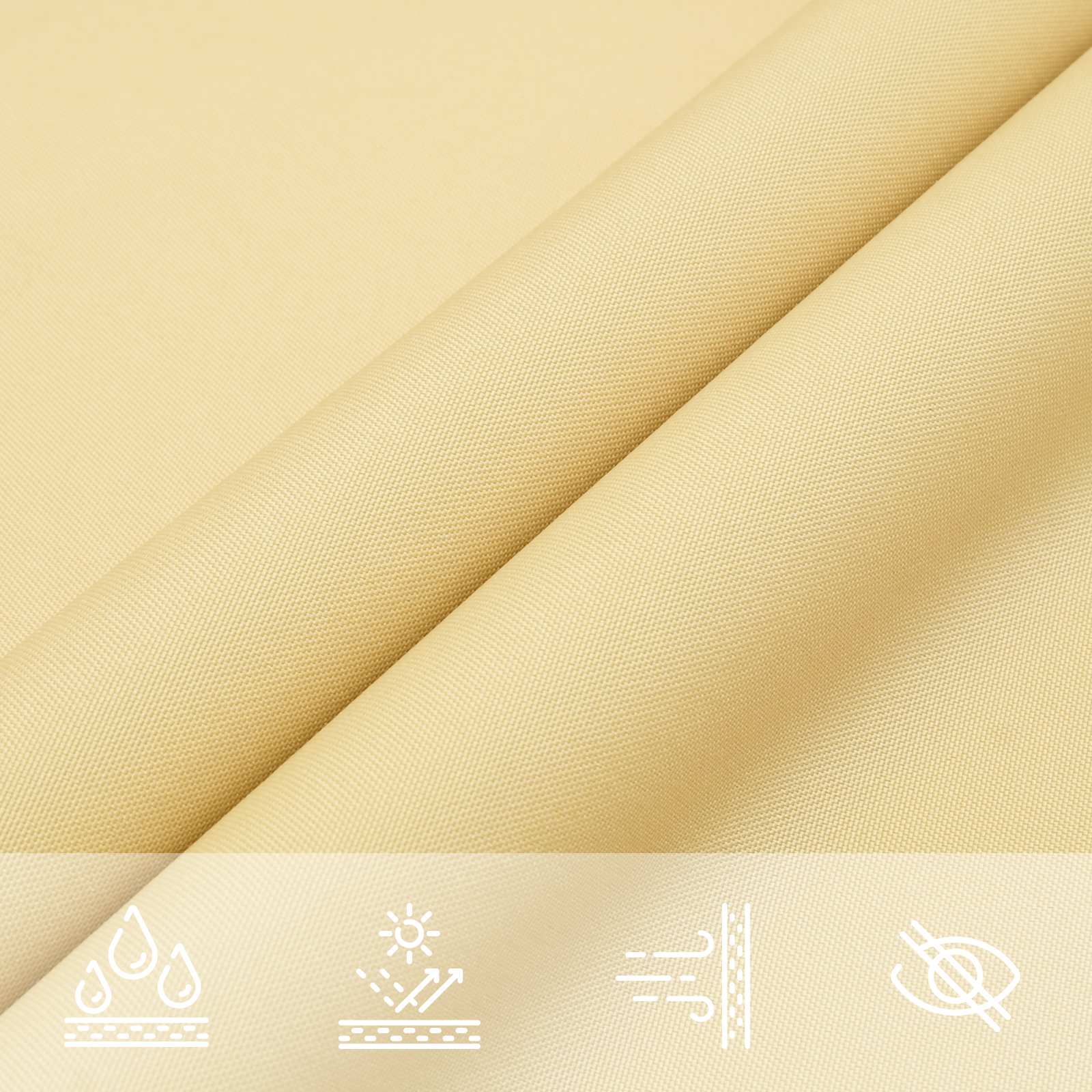Jedro za sunce Pijesak 6 x 2 m 100% poliester Oxford