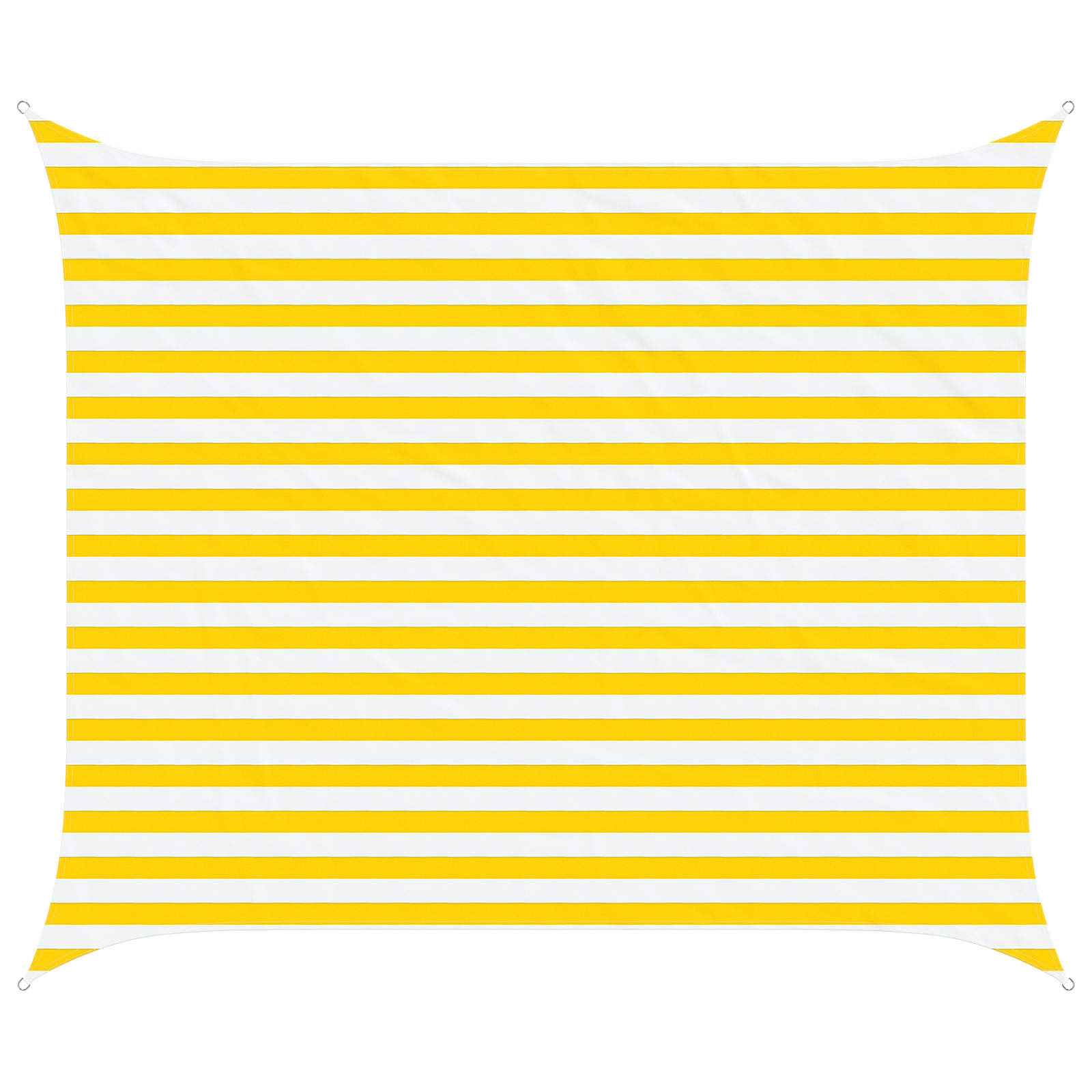 Jedro za sunce Žuta i bijela 2,5 x 3 m 100% poliester Oxford