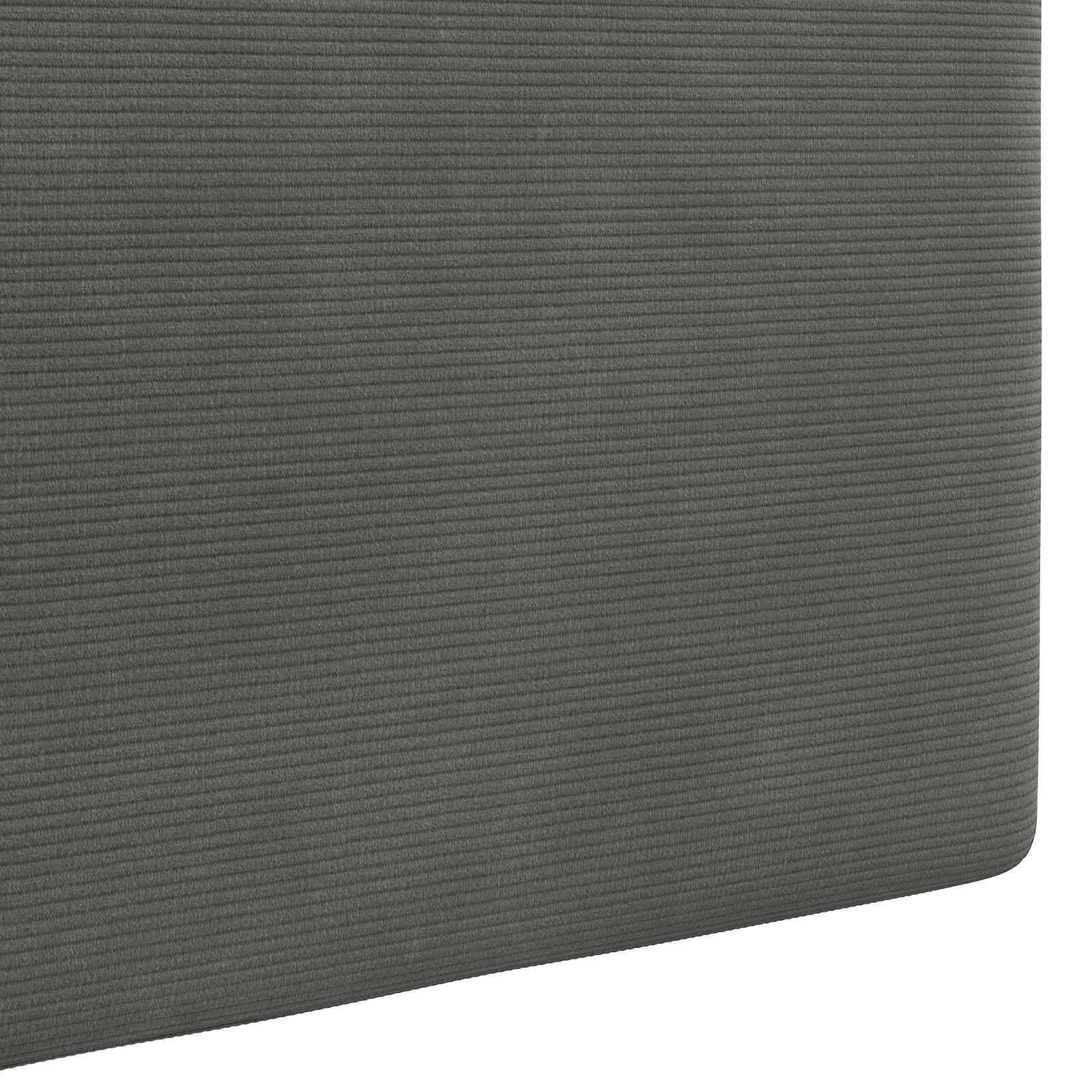 Viseće uzglavlje kreveta Tamno siva Kordura tekstil