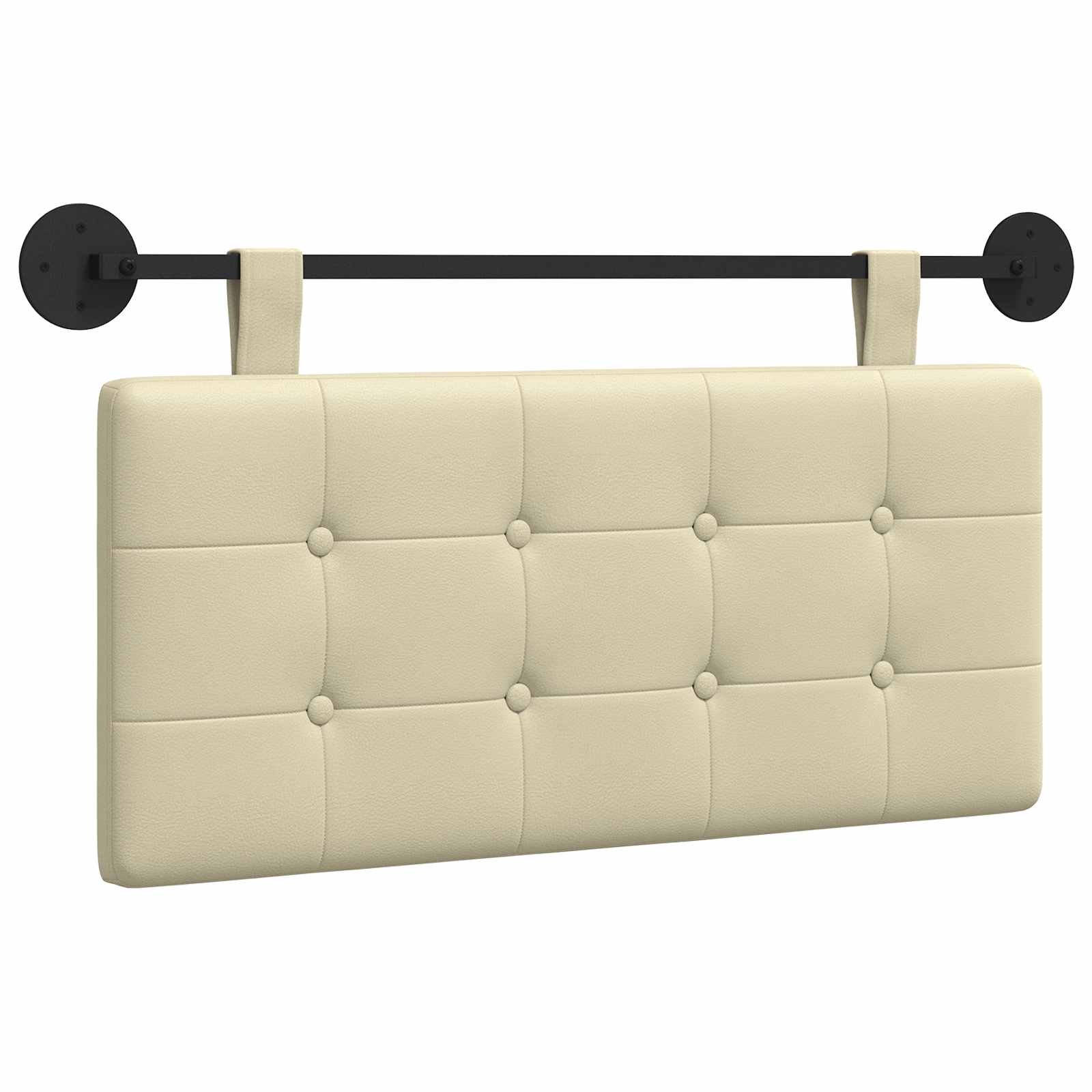 Viseće uzglavlje kreveta Krema Umjetna koža