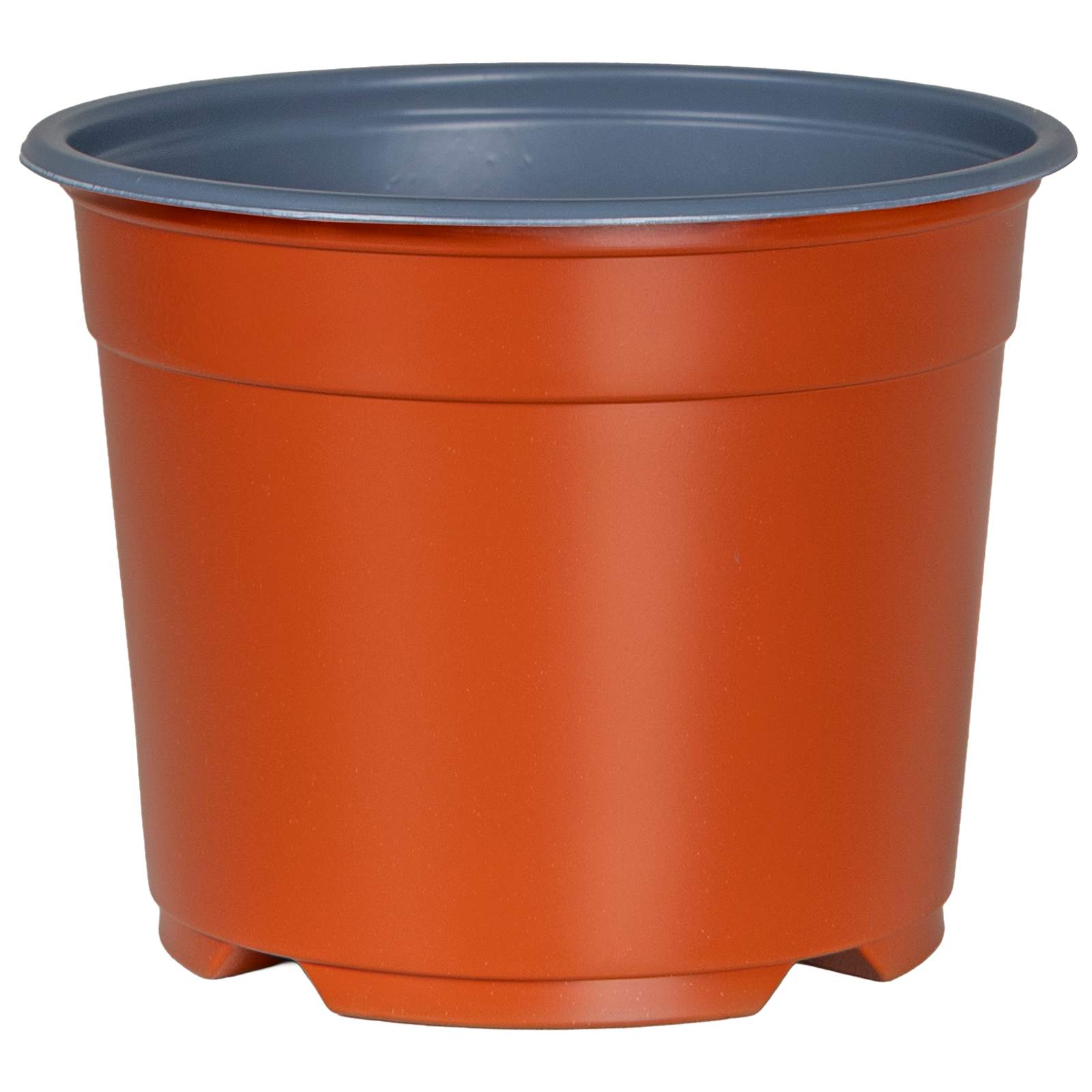 Okrugla saksija za cveće 50 pcs Terakota Ø 10 x 8 cm Plastika