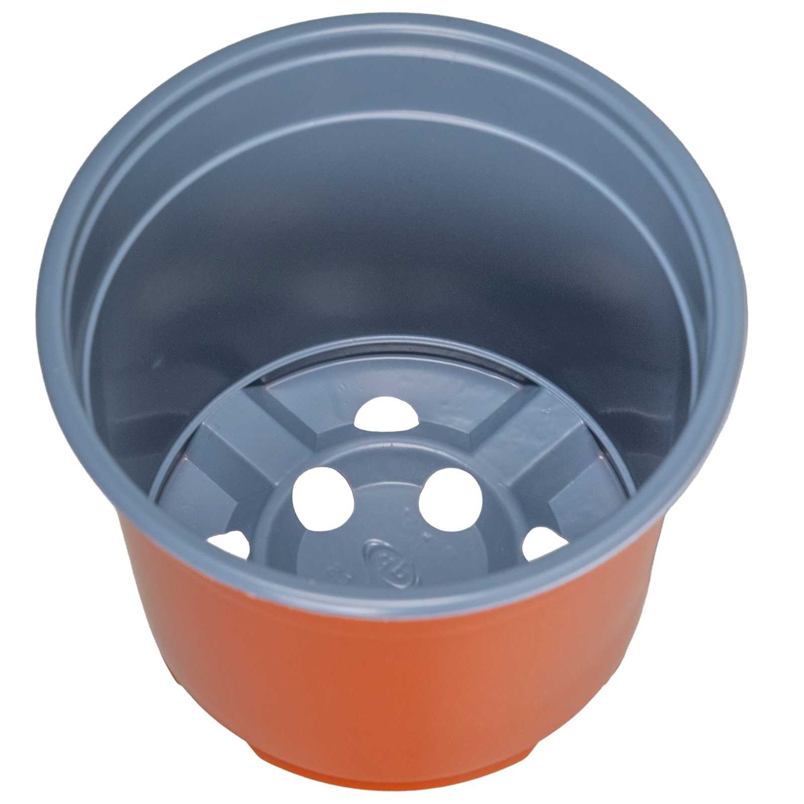 Okrugla saksija za cveće 50 pcs Terakota Ø 10 x 8 cm Plastika