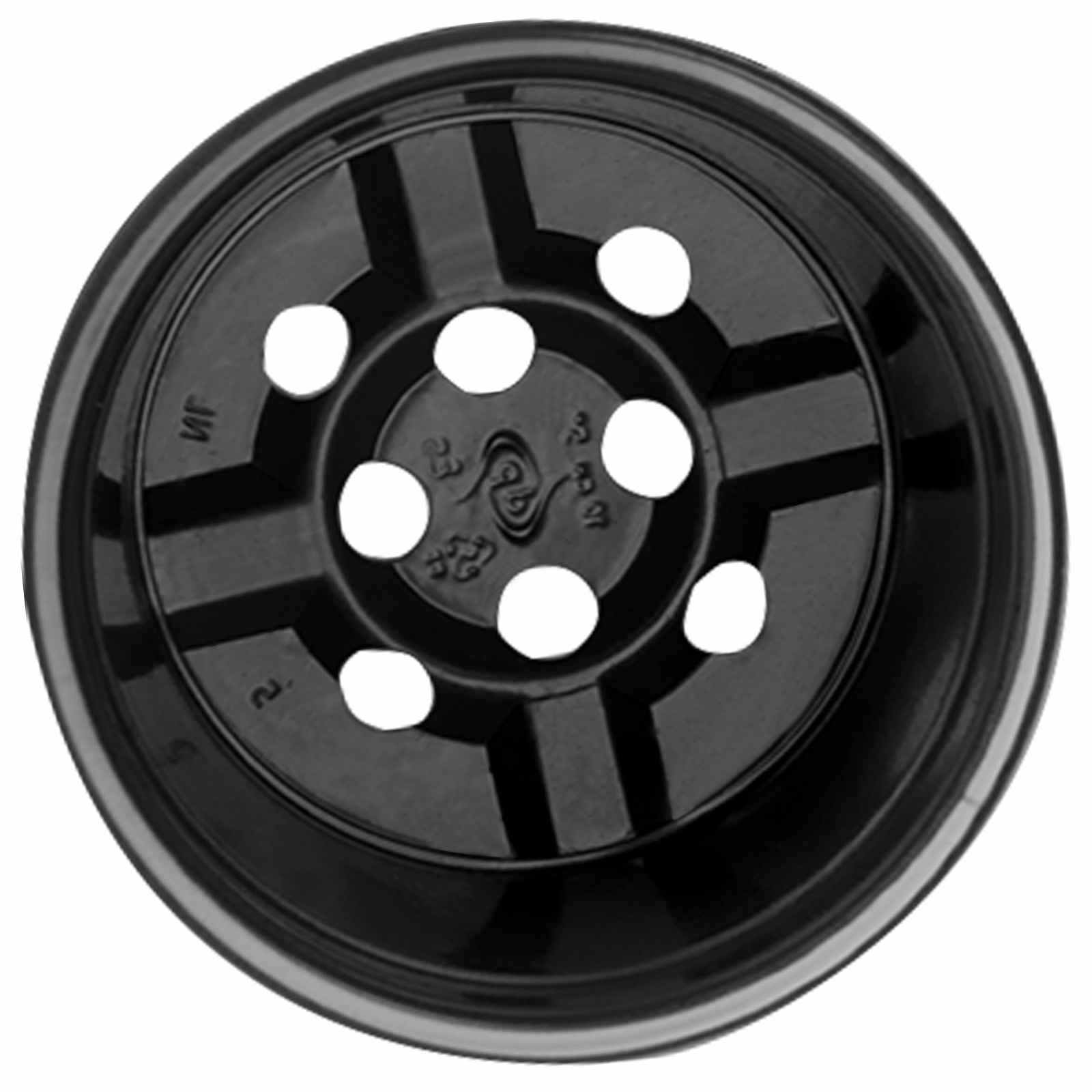 Okrugla saksija za cveće 50 pcs Crna Ø 10 x 8 cm Plastika