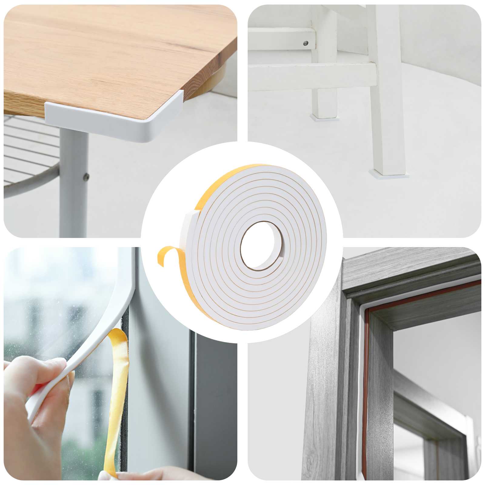 Samoljepljiva pjenasta traka 20 pcs Bijela 20mm x 5m CR pjena