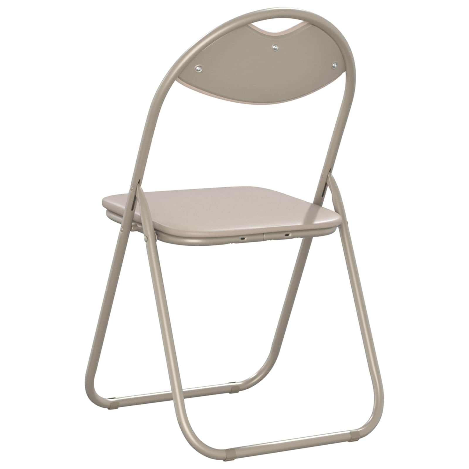 Sklopiva stolica 2 pcs Pijesak 48 x 43,5 x 81 cm Lažna koža