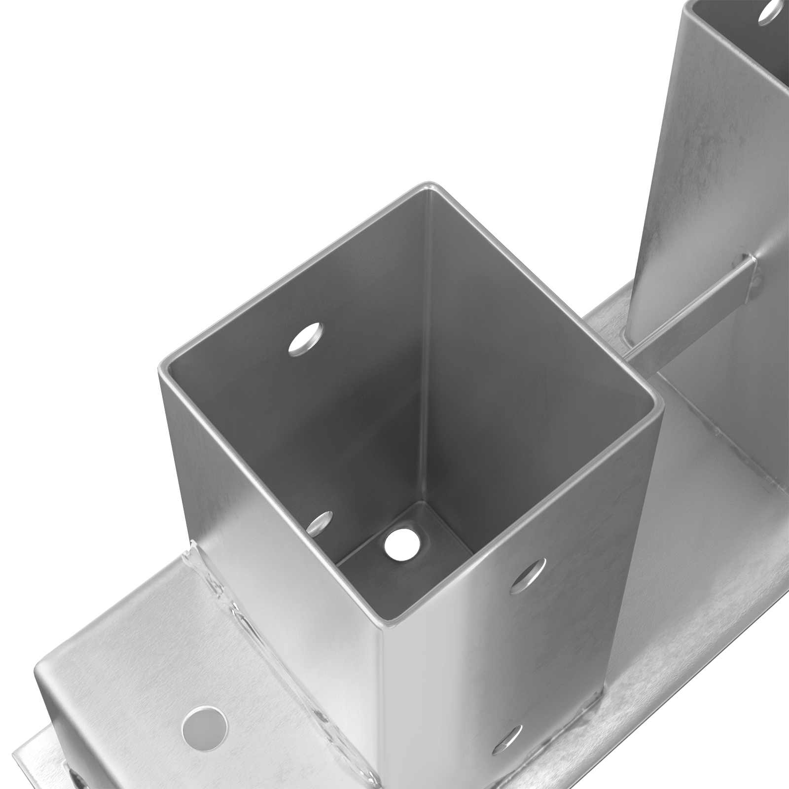 Pomoć za slaganje drva 12 pcs Srebrna 34 x 10 x 15 cm Čelik