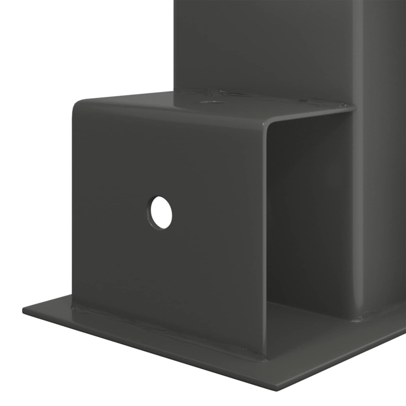 Pomoć za slaganje drva 4 pcs Antracit 34 x 10 x 15 cm Čelik