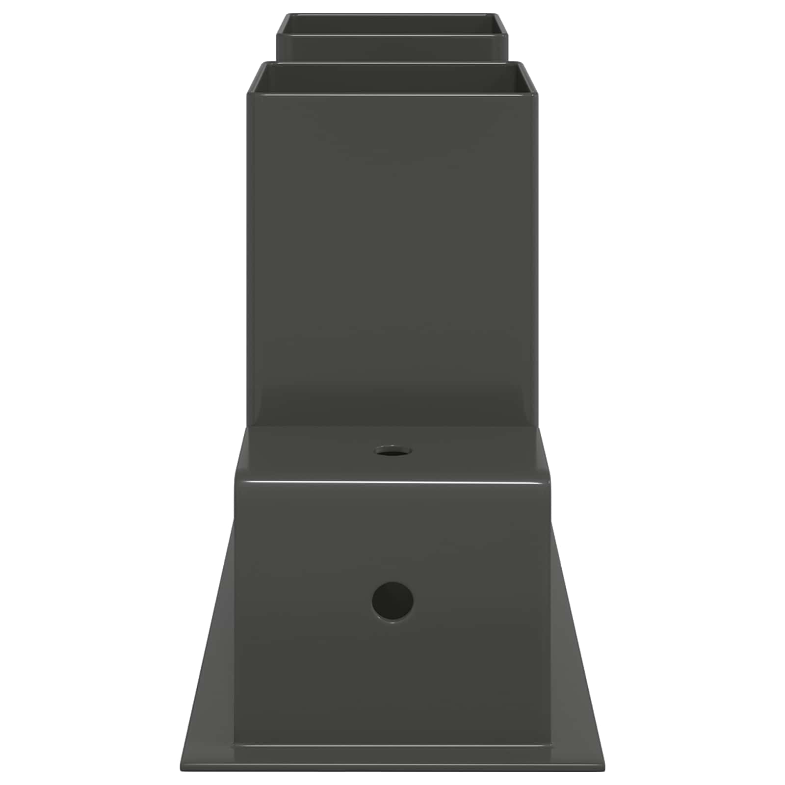 Pomoć za slaganje drva 4 pcs Antracit 34 x 10 x 15 cm Čelik