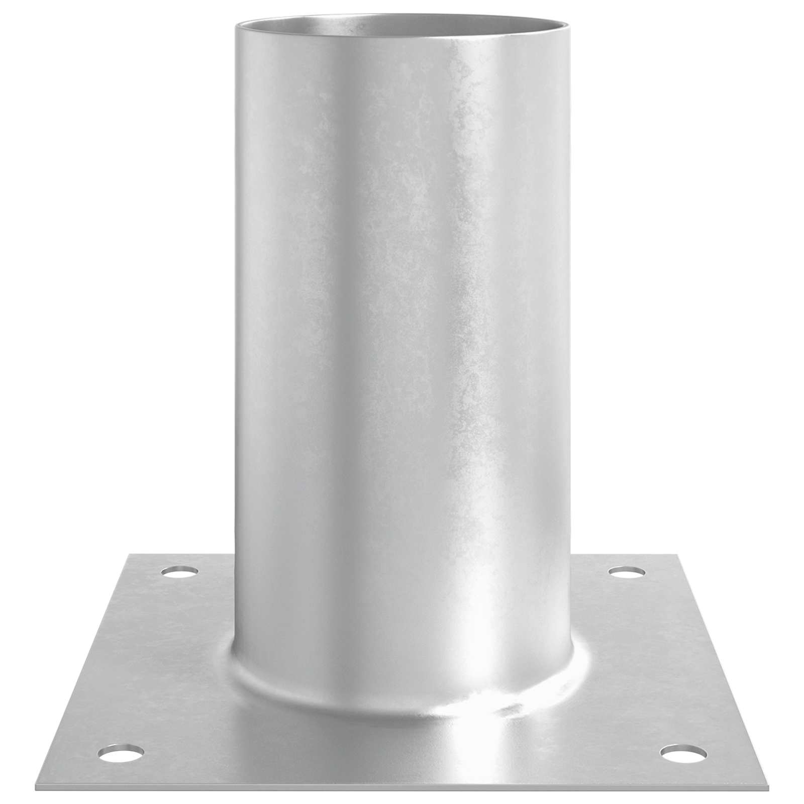 Okrugli sidrište u zemlji 4 pcs Srebrna 15 x 15 x 15 cm Metal