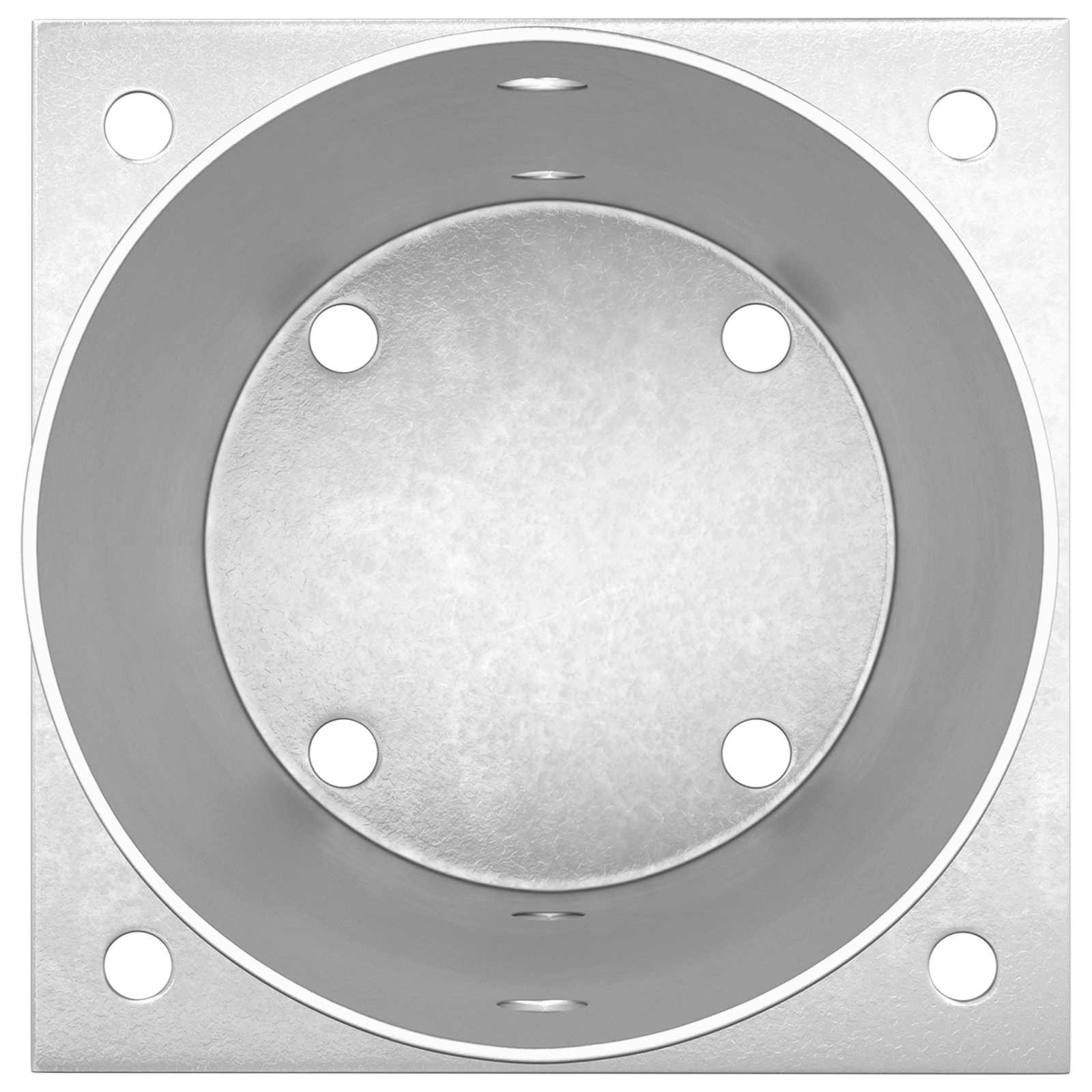 Okrugli sidrište u zemlji 4 pcs Srebrna 15 x 15 x 15 cm Metal