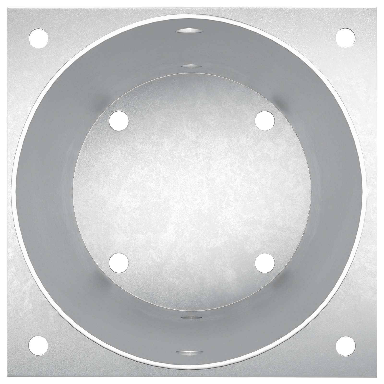 Okrugli sidrište u zemlji 4 pcs Srebrna 18 x 18 x 15 cm Metal